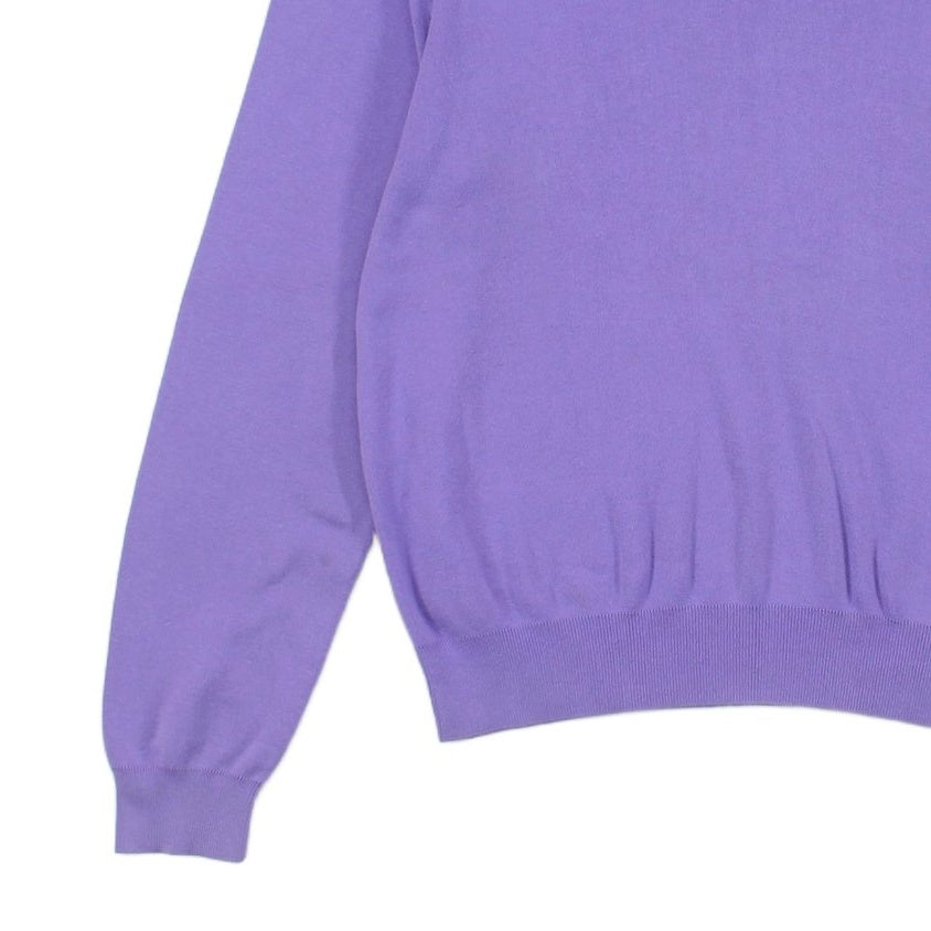 Mens V-Neck Jumper Classic Cotton