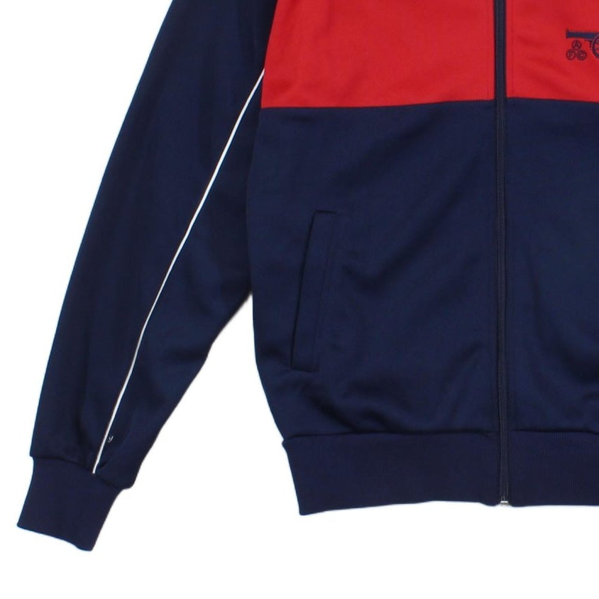 Mens Arsenal Track Jacket Full Zip Embroidered Logo