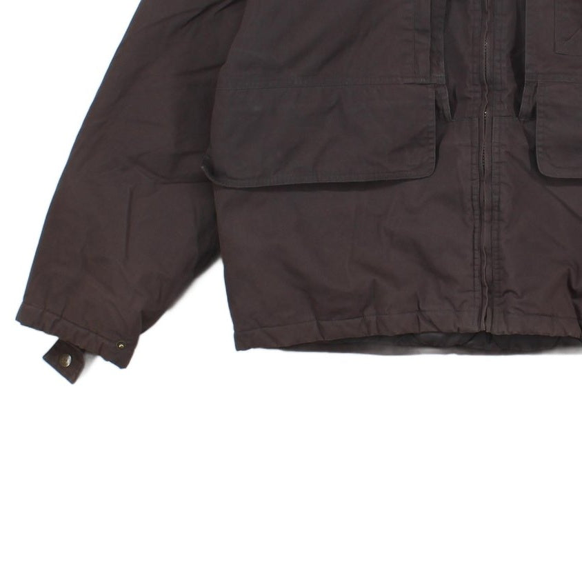 Mens Jacket Weatherguard Full Zip Cotton