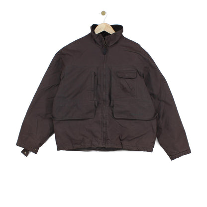 Mens Jacket Weatherguard Full Zip Cotton
