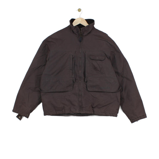 Mens Jacket Weatherguard Full Zip Cotton