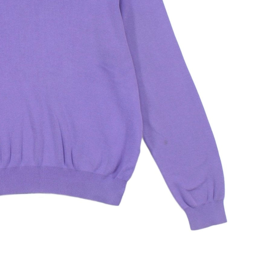 Mens V-Neck Jumper Classic Cotton