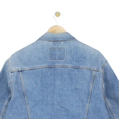 Mens Denim Jacket Made In Italy Classic Trucker