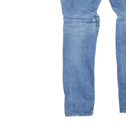 Mens D-Strukt Jeans Slim Distressed Denim