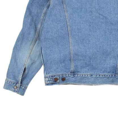 Mens Denim Jacket Made In Italy Classic Trucker