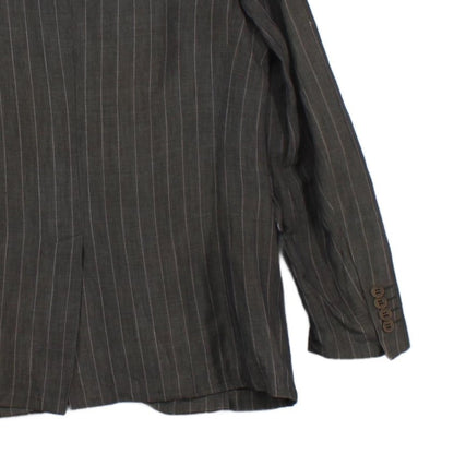 Mens Blazer Pinstripe Formal
