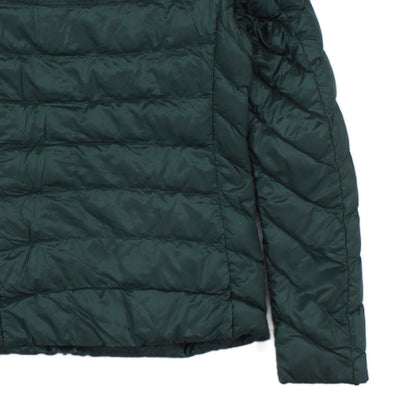 Womens Quilted Jacket Down Full Zip Lightweight Packable