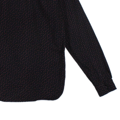 Mens Polka Dot Shirt Long Sleeve Casual