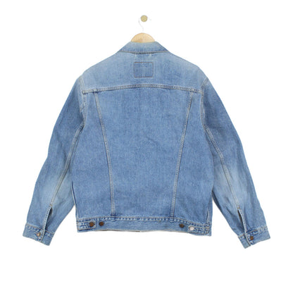Mens Denim Jacket Made In Italy Classic Trucker