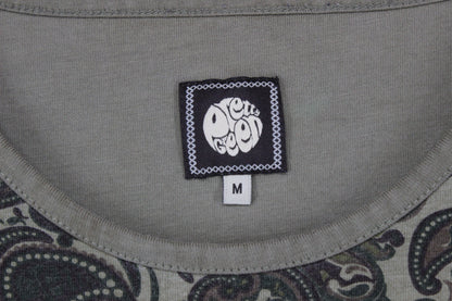 Mens Paisley T-Shirt Made In Portugal Slim Fit
