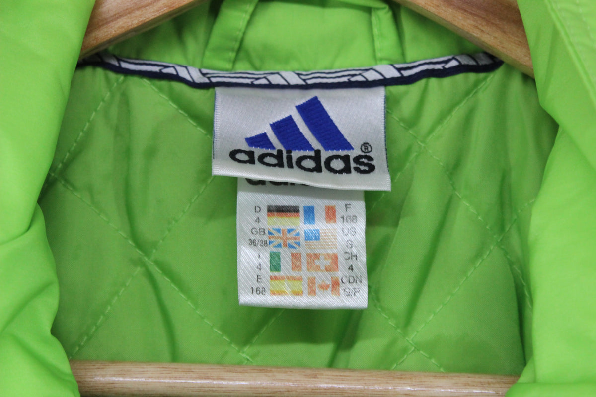 Mens Quilted Jacket Neon