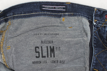 Mens Bleecker Jeans Slim Fit Denim