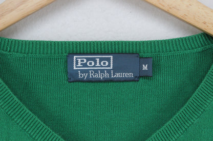 Mens V-Neck Jumper Pullover Cotton