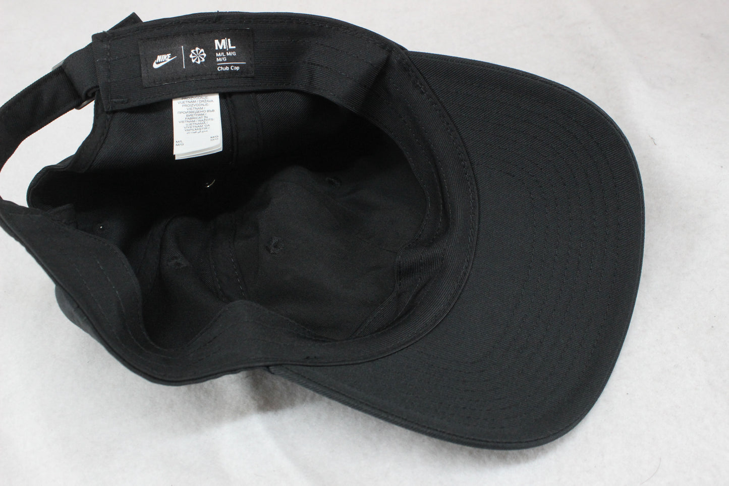 Mens Baseball Cap Logo Adjustable