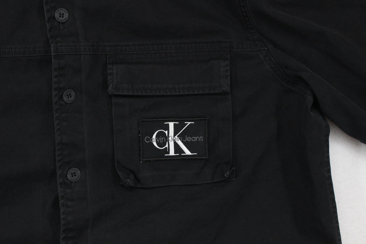 Mens Overshirt Relaxed Classic Logo