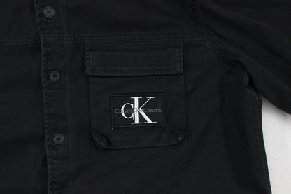 Mens Overshirt Relaxed Classic Logo