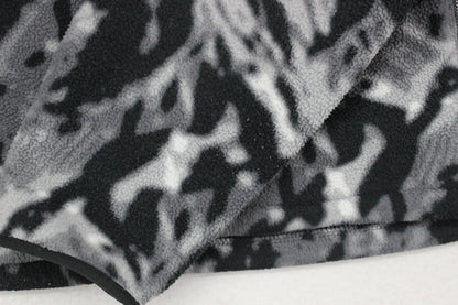 Mens 1/4 Zip Fleece Outdoor Printed Camo