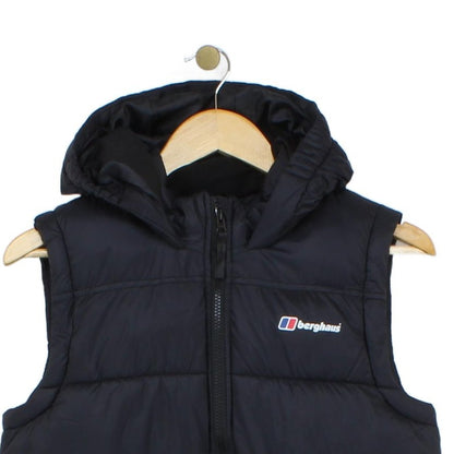 Boys Bodywarmer Hooded Puffer Outdoor Sleeveless