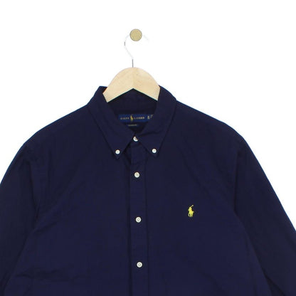 Mens Shirt Classic Fit Long Sleeve Button Up