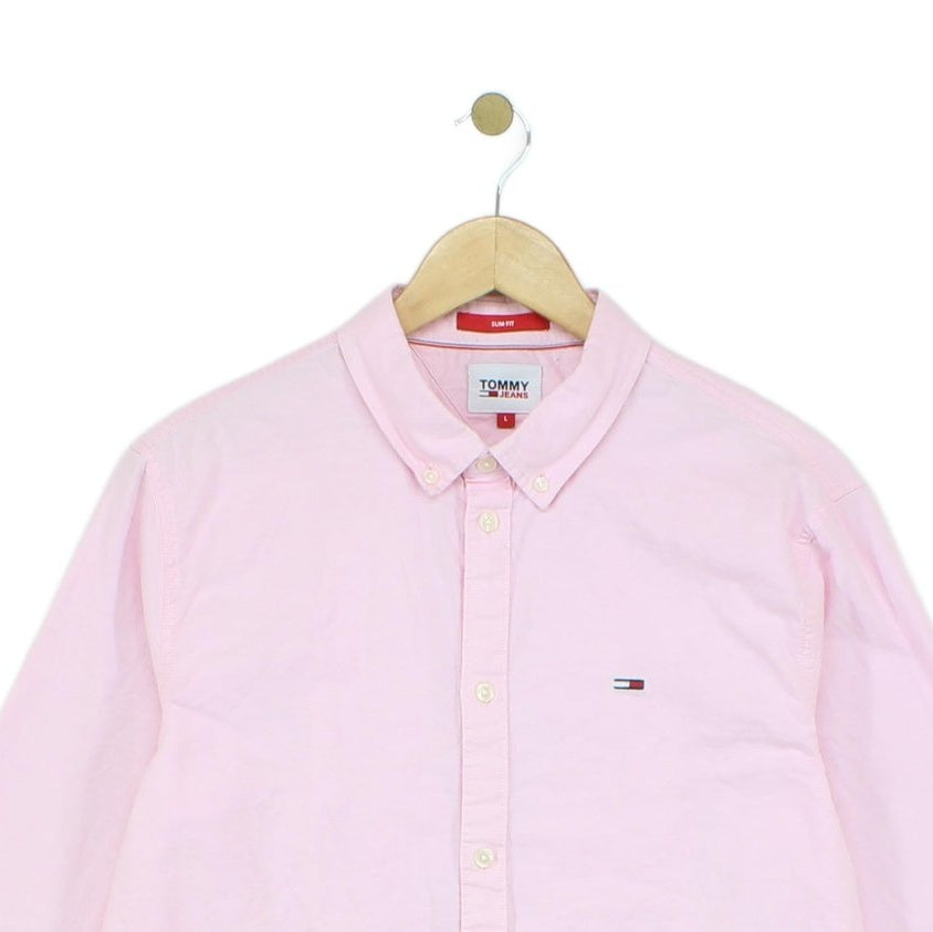 Mens Shirt Slim Fit Button Up