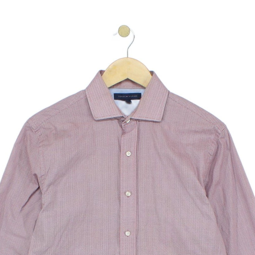 Mens Shirt Long Sleeve Button Up