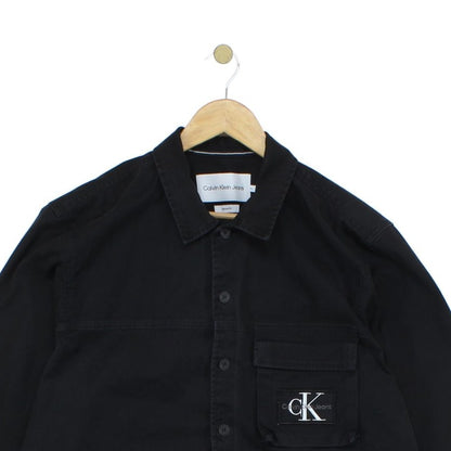 Mens Overshirt Relaxed Classic Logo
