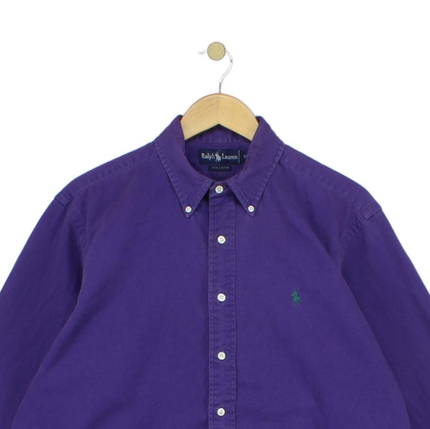 Mens Oxford Shirt  Button Up Long Sleeve