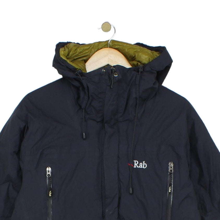 Mens Microlight Alpine Event Waterproof Jacket Down Hooded