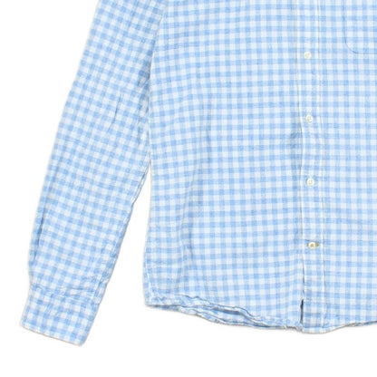 Mens Shirt Tailored Fit Long Sleeve Check