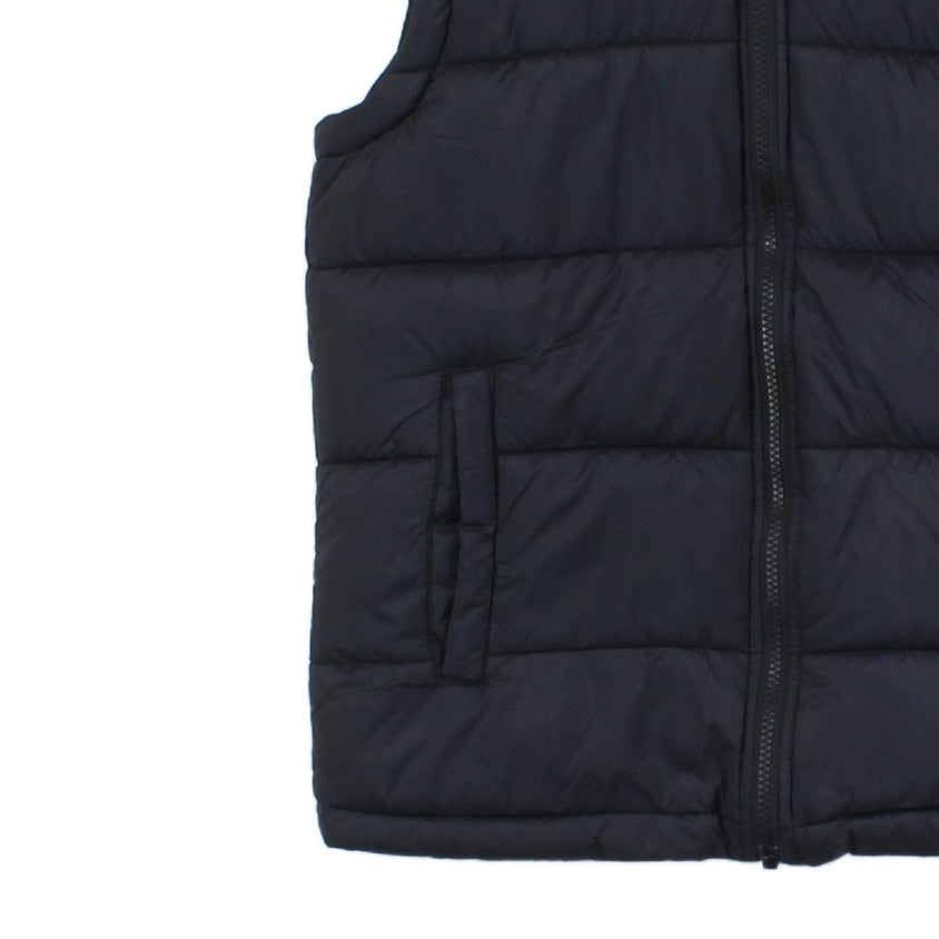 Boys Bodywarmer Hooded Puffer Outdoor Sleeveless