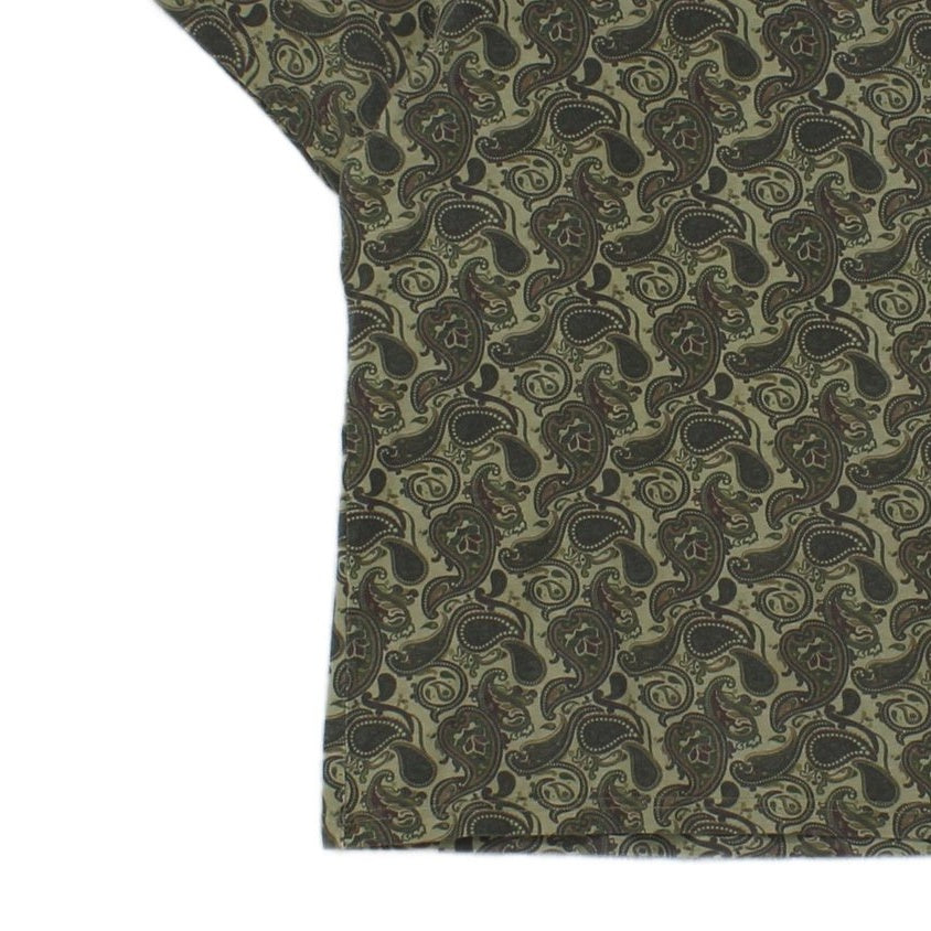 Mens Paisley T-Shirt Made In Portugal Slim Fit