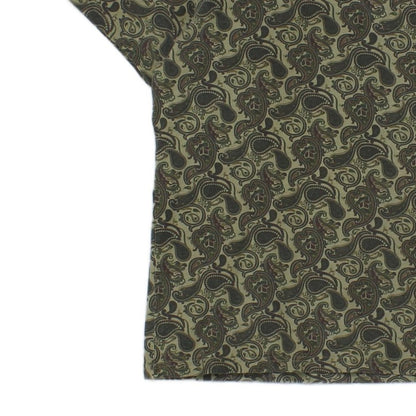 Mens Paisley T-Shirt Made In Portugal Slim Fit