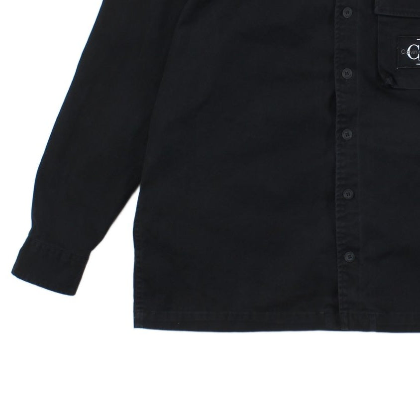 Mens Overshirt Relaxed Classic Logo