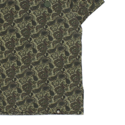 Mens Paisley T-Shirt Made In Portugal Slim Fit