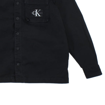 Mens Overshirt Relaxed Classic Logo