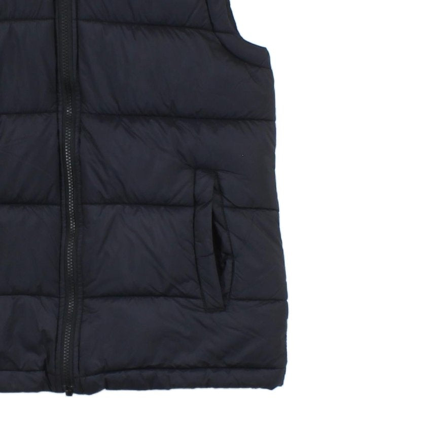 Boys Bodywarmer Hooded Puffer Outdoor Sleeveless