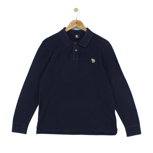 Mens Polo Shirt Long Sleeve Classic