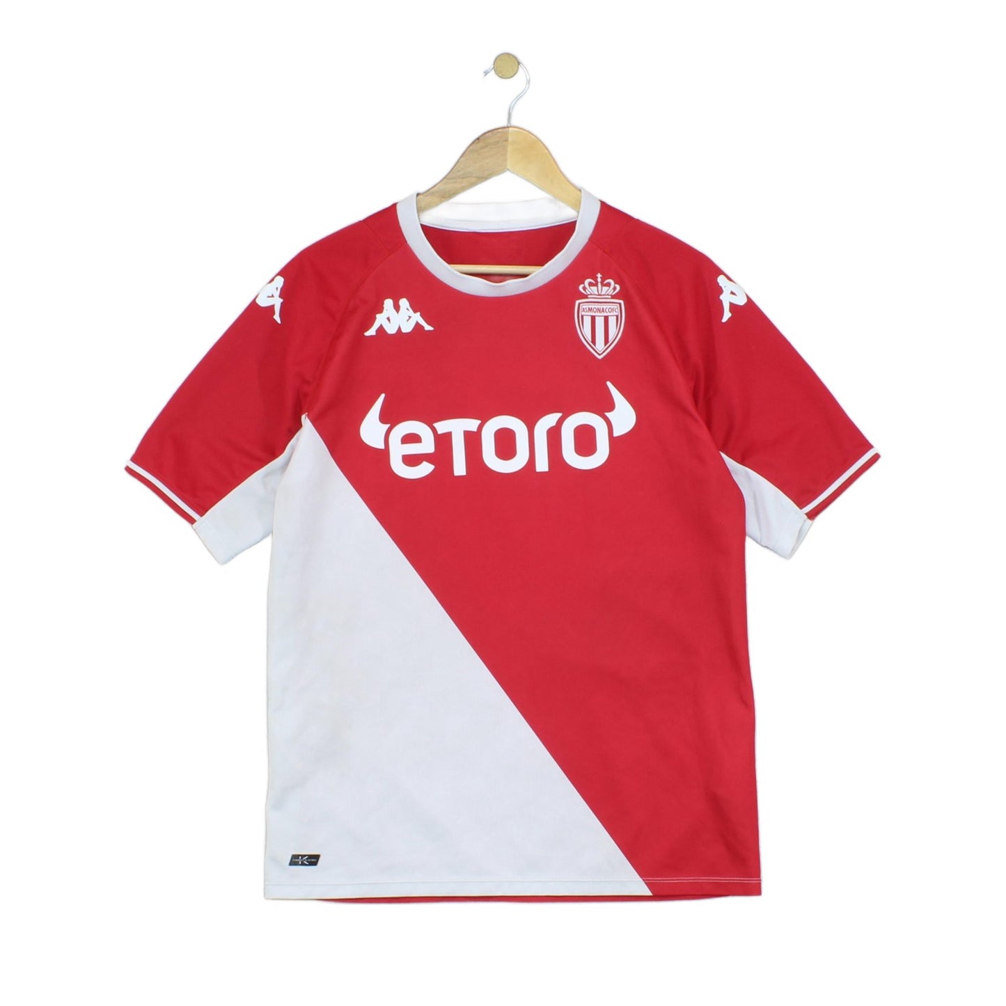 Mens As Monaco 2021-22 Football Shirt Home Jersey