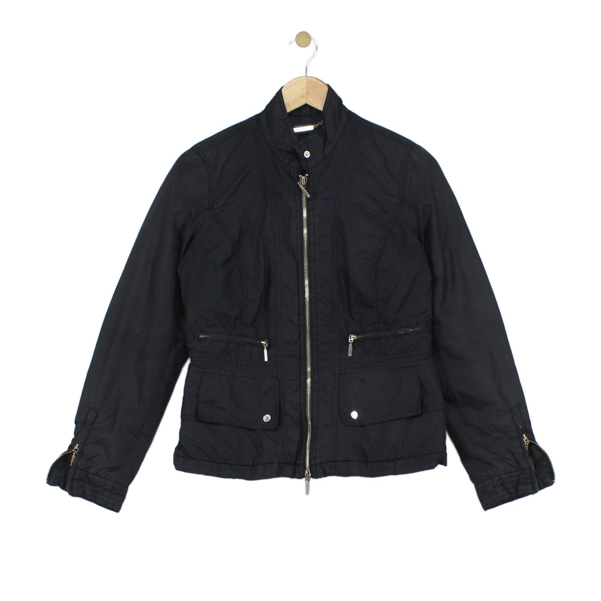 Womens Quilted Jacket Lightweight Full Zip