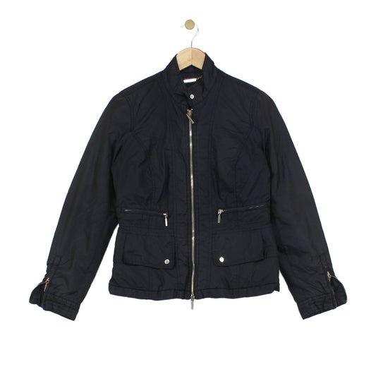 Womens Quilted Jacket Lightweight Full Zip