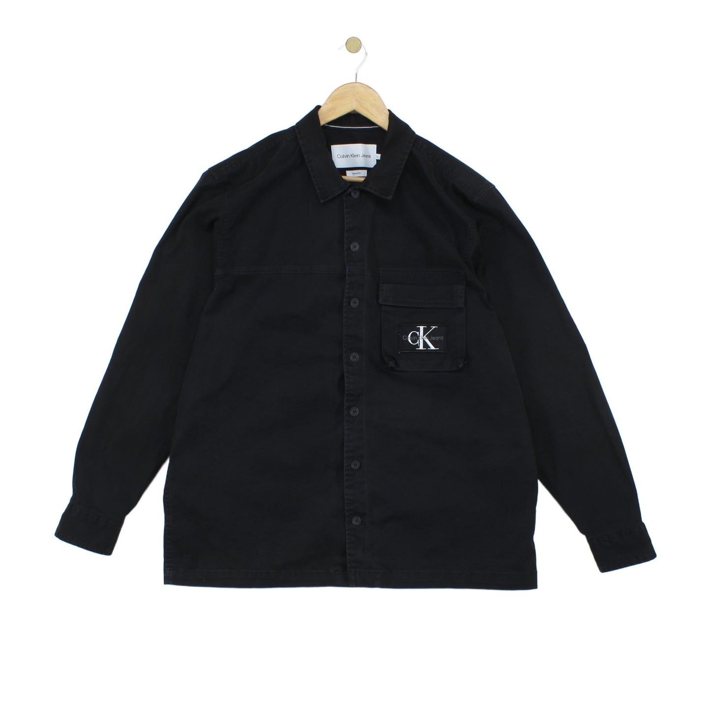 Mens Overshirt Relaxed Classic Logo