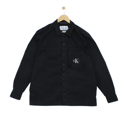 Mens Overshirt Relaxed Classic Logo