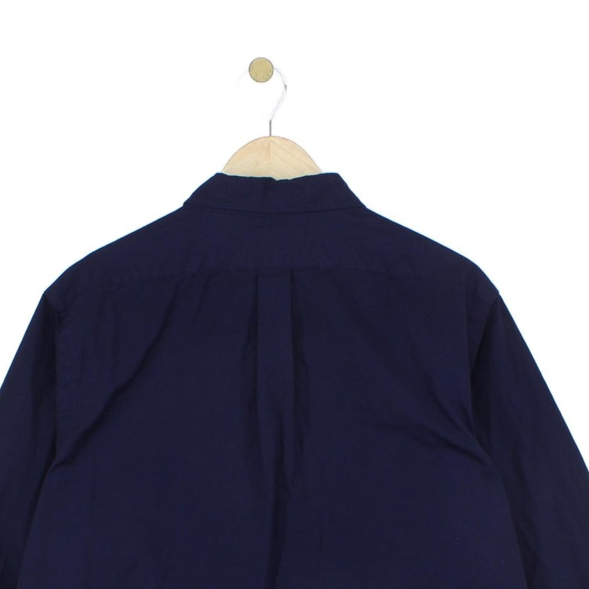 Mens Shirt Classic Fit Long Sleeve Button Up