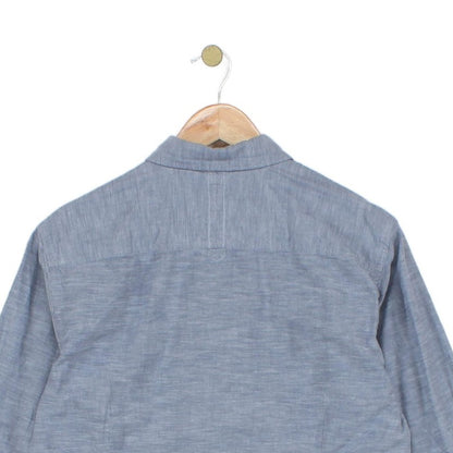 Mens Oxford Shirt Slim Fit Button Up Long Sleeve