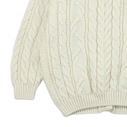 Womens Cable Knit Cardigan Oversized Fit