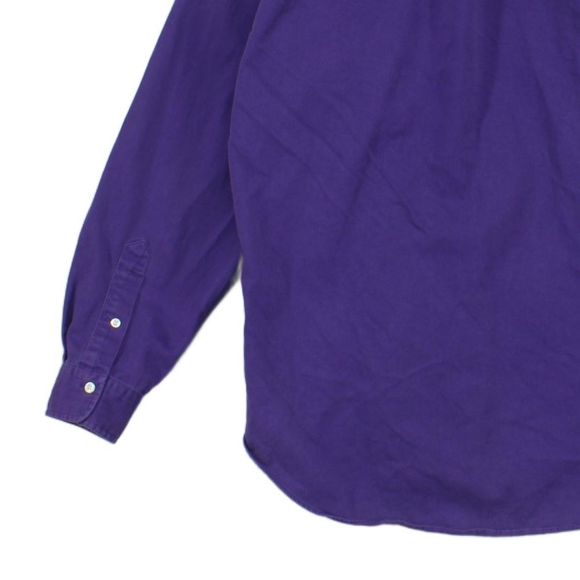 Mens Oxford Shirt  Button Up Long Sleeve
