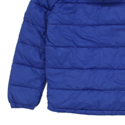 Boys Quilted Jacket Hooded Full Zip Outdoor