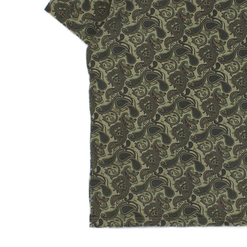Mens Paisley T-Shirt Made In Portugal Slim Fit