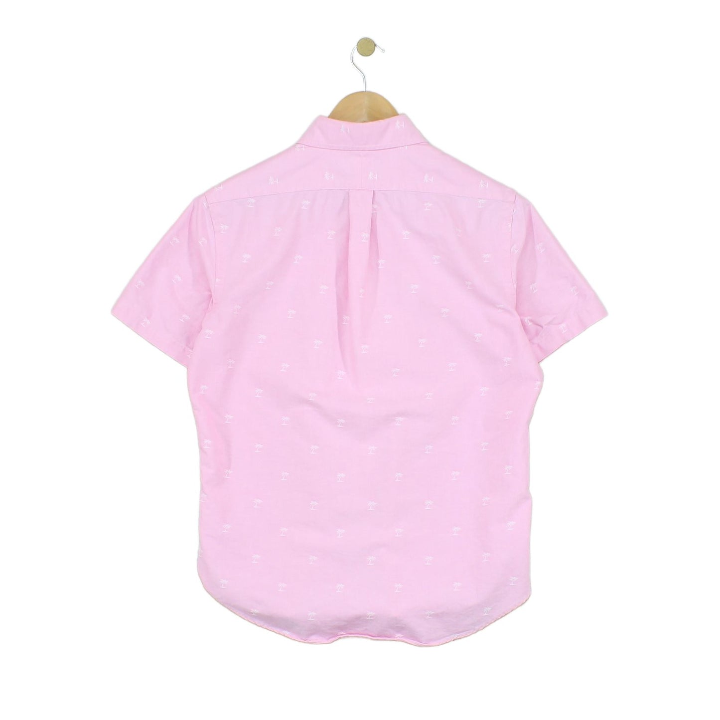Mens Patterned Shirt Classic Fit Short Sleeve