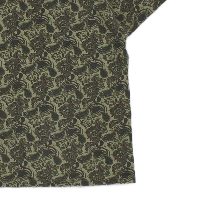 Mens Paisley T-Shirt Made In Portugal Slim Fit